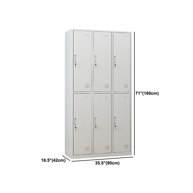 Contemporary Hinged Wardrobe Closet Steel Wardrobe Cabinet for Home