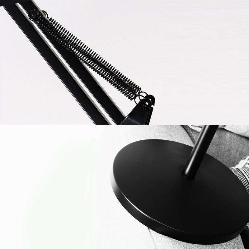 1 Light Bowl-Shaped Floor Lamp Contemporary Metal Standard Lamps for Living Room