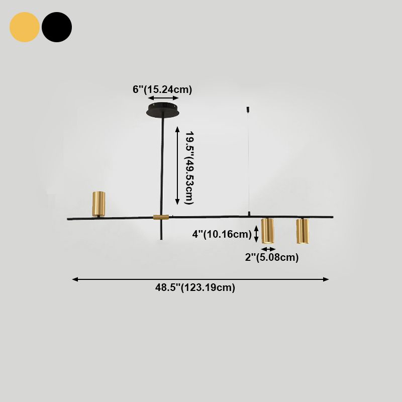 Nordic Simple Style Island Light Kitchen Bar Dining Room LED Pendant Light
