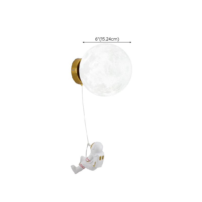 Contemporary Globe Sconce Lights Glass 1 Light Wall Lighting Fixtures