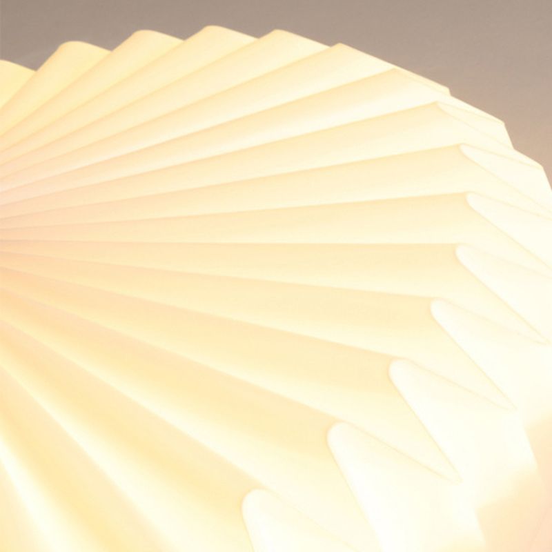 Single White Modernism Flush Mount Lighting Unique Ceiling Light for Bedroom