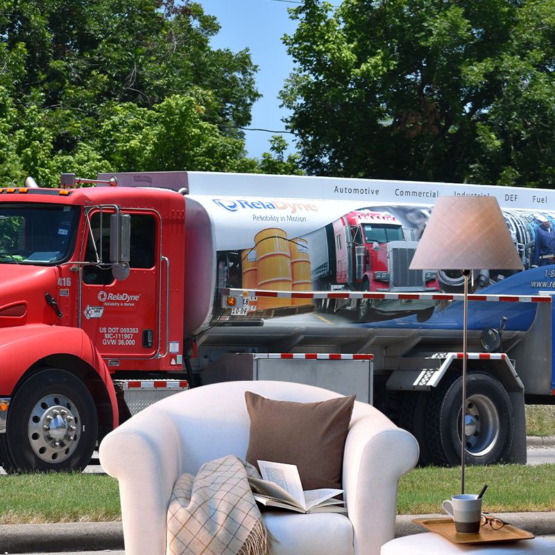 Contemporary Industrial Transportation Wall Mural Meeting Room Decor Moisture Resistant