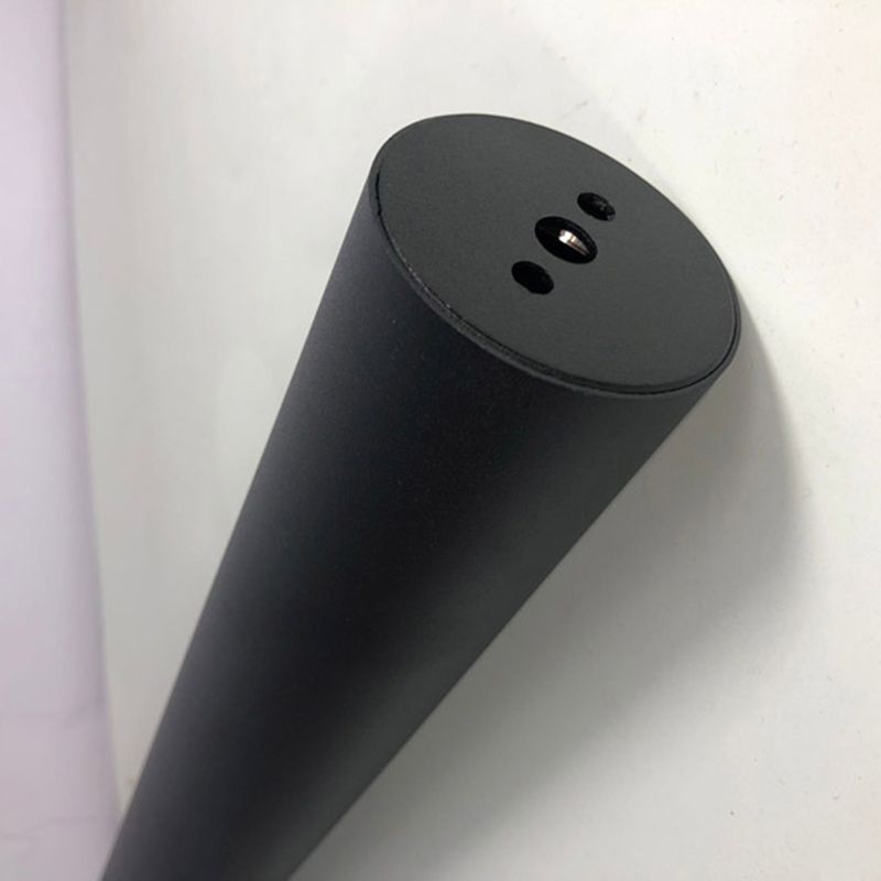 Cylinder Island Lights Modern Pendant Light Metal Island Ceiling Light in Gold and Black