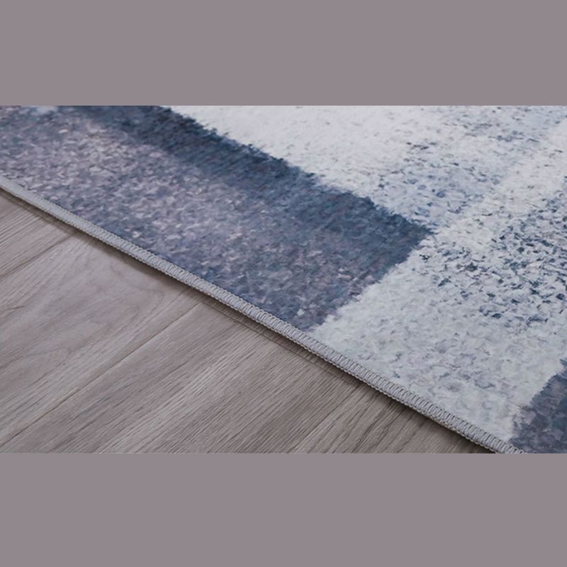 Luxury Gray Abstract Rug Polyester Modern Carpet Anti-Split Backing Indoor Rug for Indoor Room