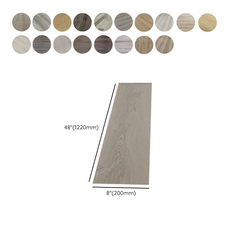 Modern Laminate Floor Wood Click-Lock Mildew Resistant Laminate Plank Flooring