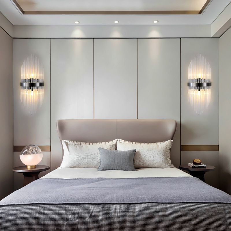 Luz de pared contemporánea Luz de apliques de pared creativa para sala de estar