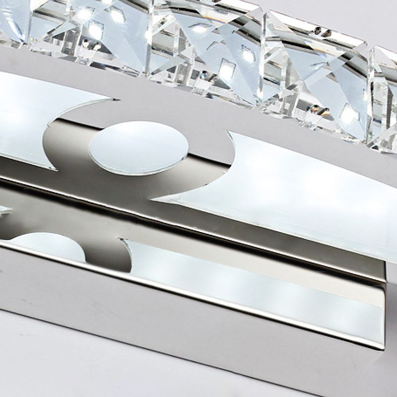 LED LINEAR LED lampe de vanité moderne Minimaliste Crystal Crystal Light