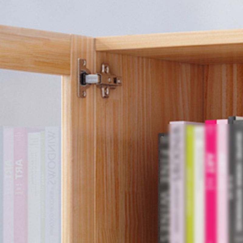 Moderne produzierte Holz -Standardbuchhandel natürliche vertikale Bücherregal