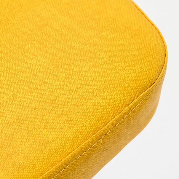 Fabric Dining Side Chair Glam Style Indoor Parsons Armless Chair of 17'' Wide