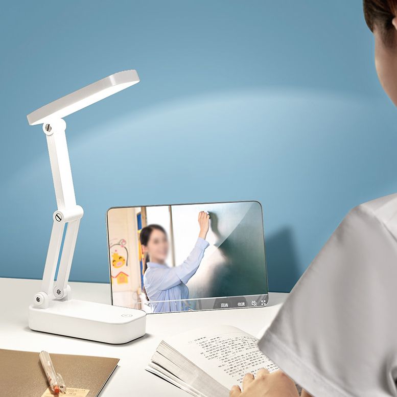 Modern Dimmable LED Table Lamp Plastic Table Light