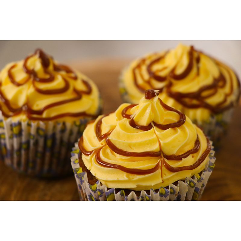 Small Desserts Wall Paper Murals Contemporary Style for Cake Shop, Water Resistant