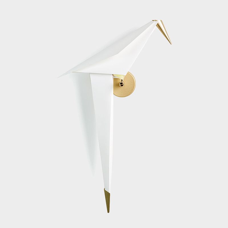 Art Creative Bird Wall Sconce LED Acrylic Shade Sconce Light for Restaurant Bedroom