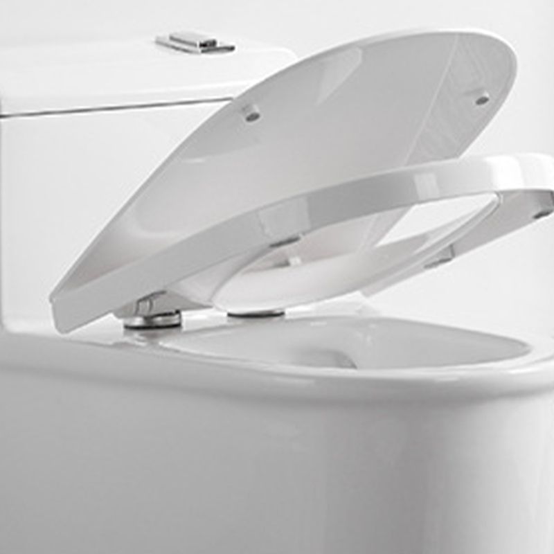 Contemporary One Piece Toilet Bowl Floor Mount White Urine Toilet for Bathroom