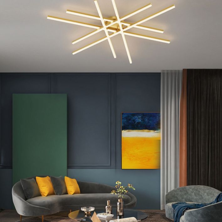 Nuovo moderno moderno moderno a filo a piombo Luce montata a soffitto per soggiorno per soggiorno