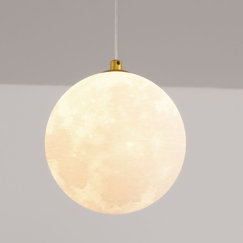 2-Light White/Black/Golden Modernism Kitchen Island Lighting Unique LED Ceiling Light