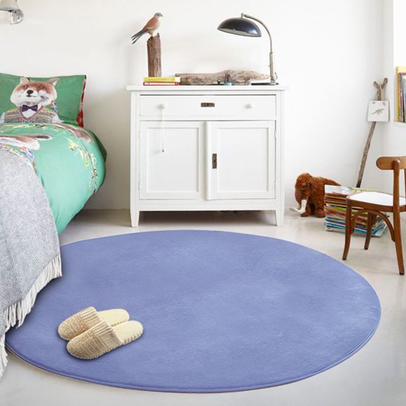 Tapis intérieur moderne Polyester tapis sans glissement lavable pour le salon