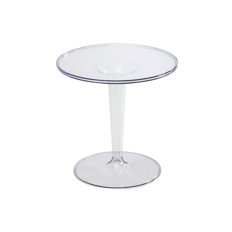 Modern Style Acrylic Material Multicolor Choice of Round Side Table