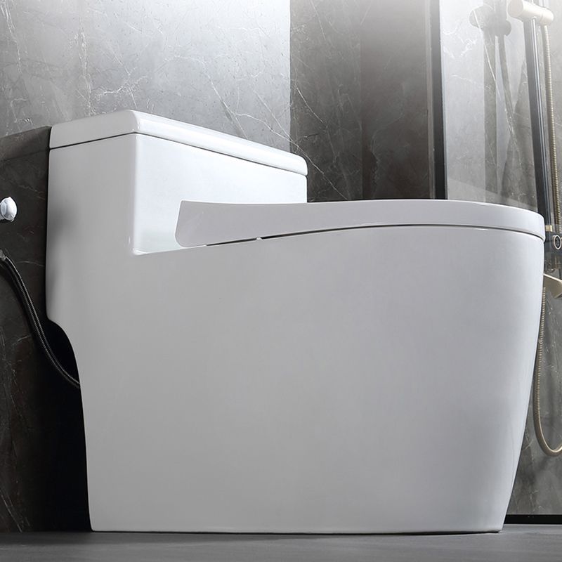 Traditional White Flush Toilet Spray Gun Included Urine Toilet for Bathroom