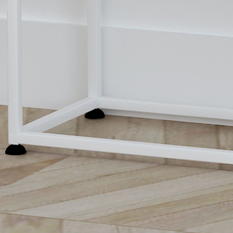 Iron Modern Console Table 2-shelf 31.5" Tall Accent Table for Hall