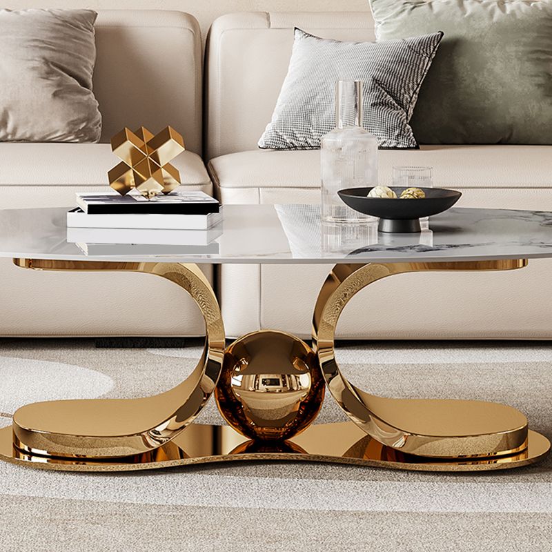 No Distressing Slate Coffee Table Glam Nesting Coffee Table Set