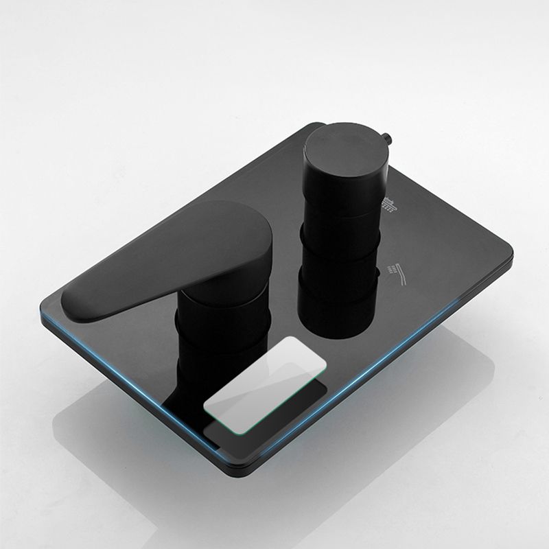 Modern Style Shower System Spot Resist Copper Wall Mounted Shower System