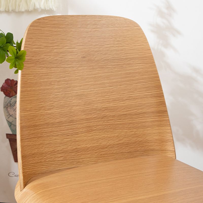 Solid Wood Dining Accent Chair Contemporary Dining Side Chair