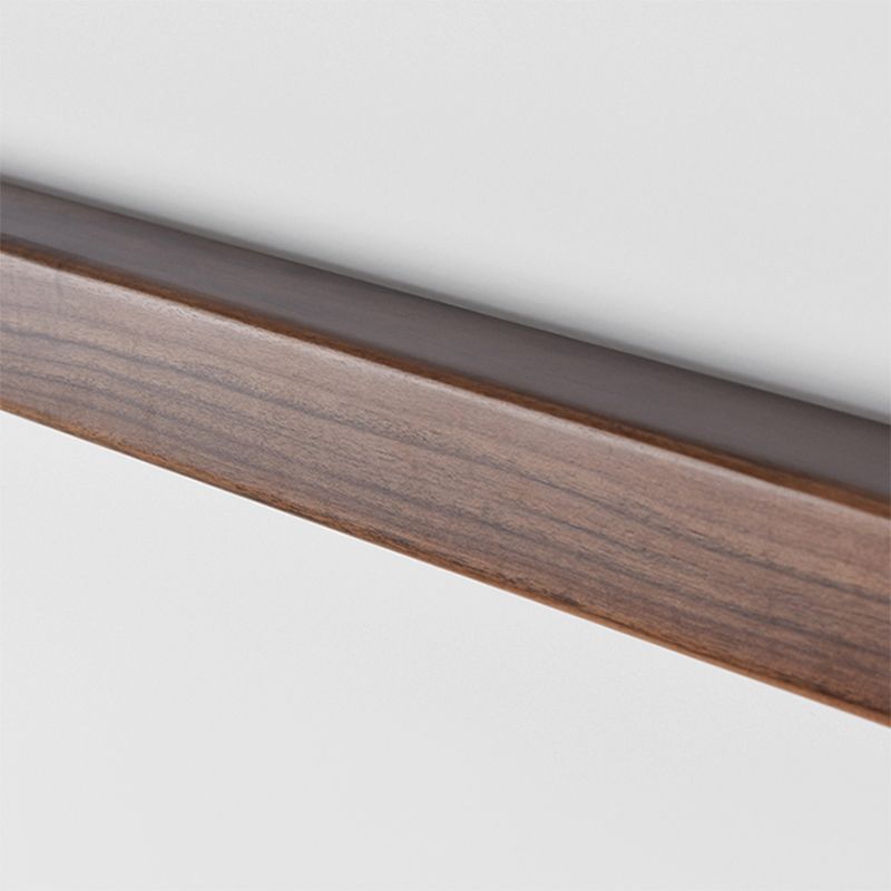 Contemporary Vanity Light Creative Wooden LED Wall Light Sconce for Washroom