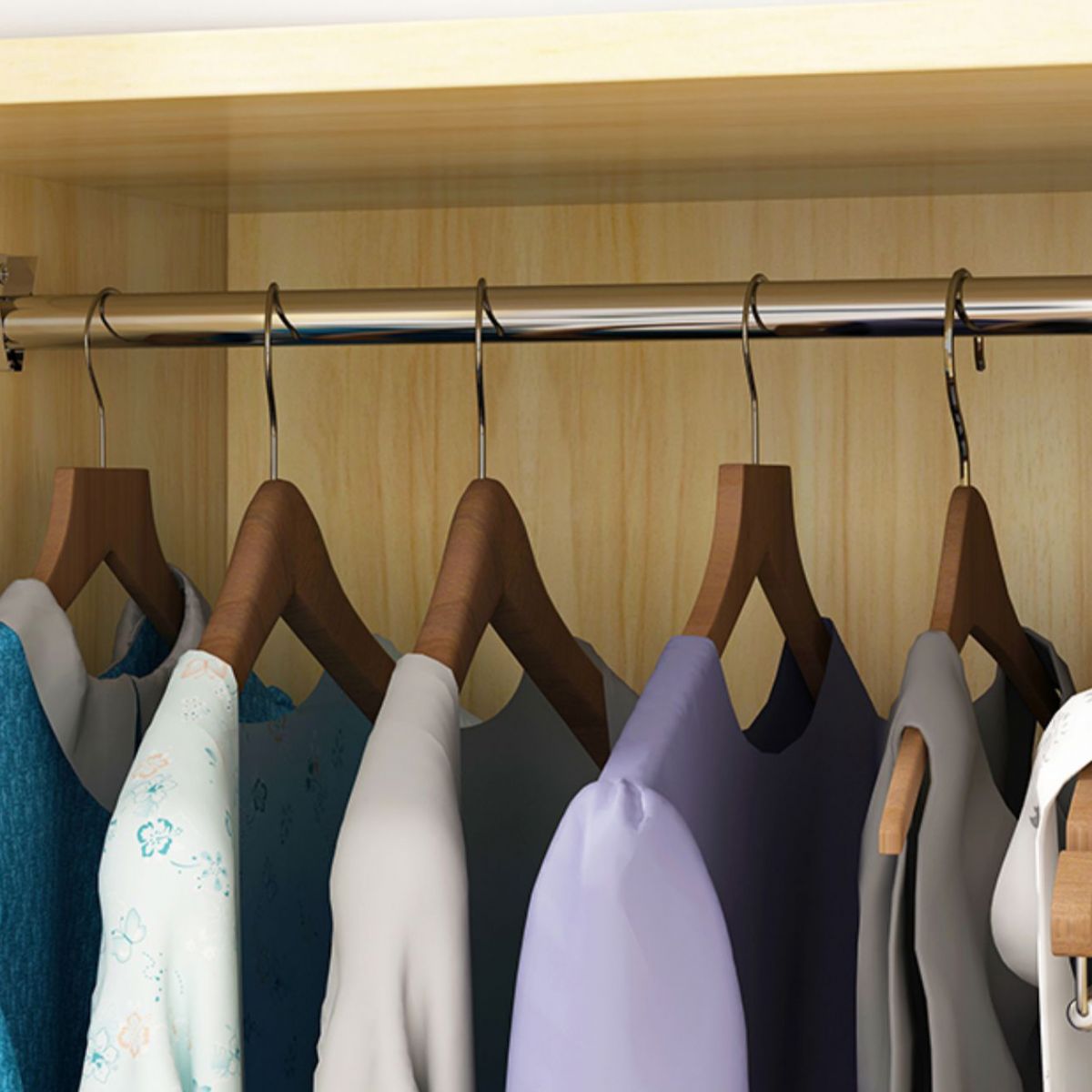 Contemporary Style Wardrobe Wooden Wardrobe Closet for Bedroom