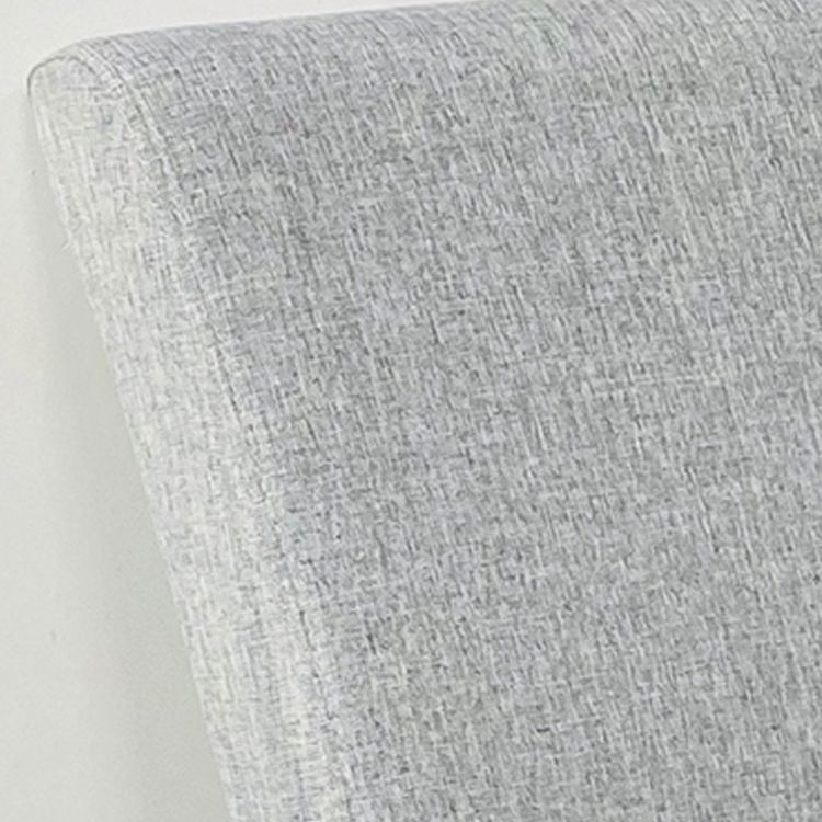 Enkele massieve rug dineren fauteuil gestoffeerde tankstoelen met houten benen