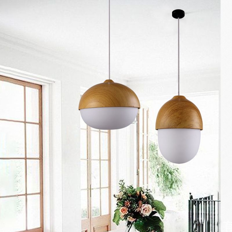 1 leichte hängende Lichter moderne einfache Wasserglasdecke für das Restaurant