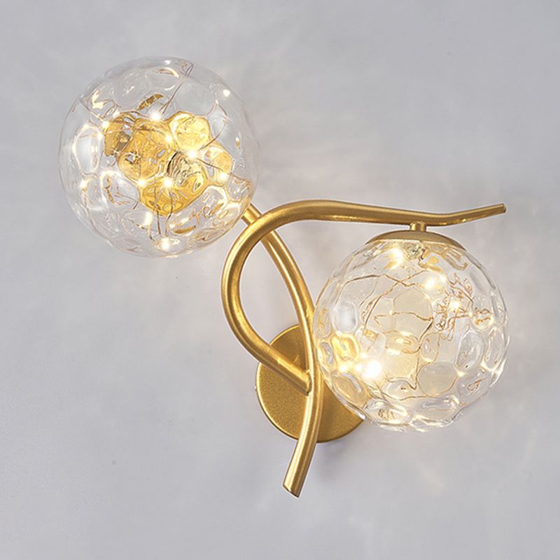 Creative Star Wall Mount Light 2 lumières de style atmosphère de style atmosphère Lumière pour la chambre