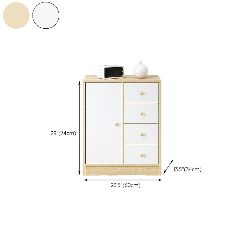 13.26-inch W Storage Chest Dresser Modern Manufactured Wood Dresser