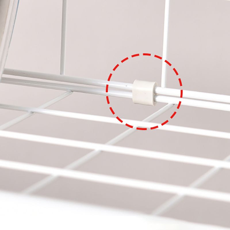 Modern Metal Bookcase Vertical Etagere Open Back Bookshelf in Burnish