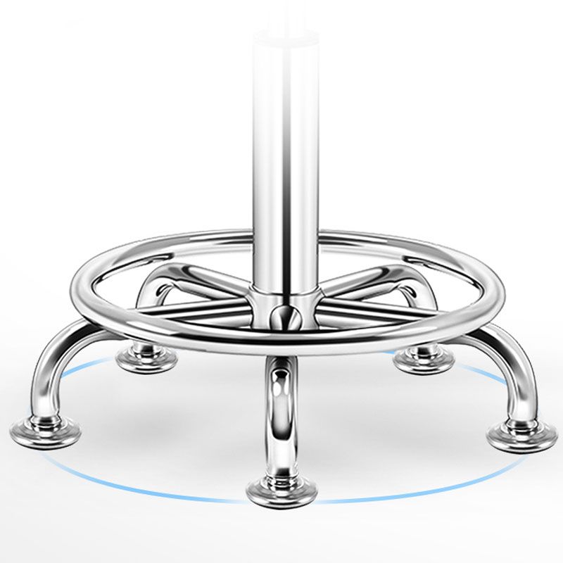 Modern Rotatable Liftable Counter Stool Steel Barber Shop Bar Stool with Cushion