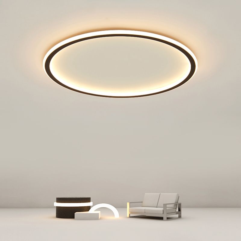 Lampe LED encastrée moderne, barre lumineuse créative pour chambre à coucher