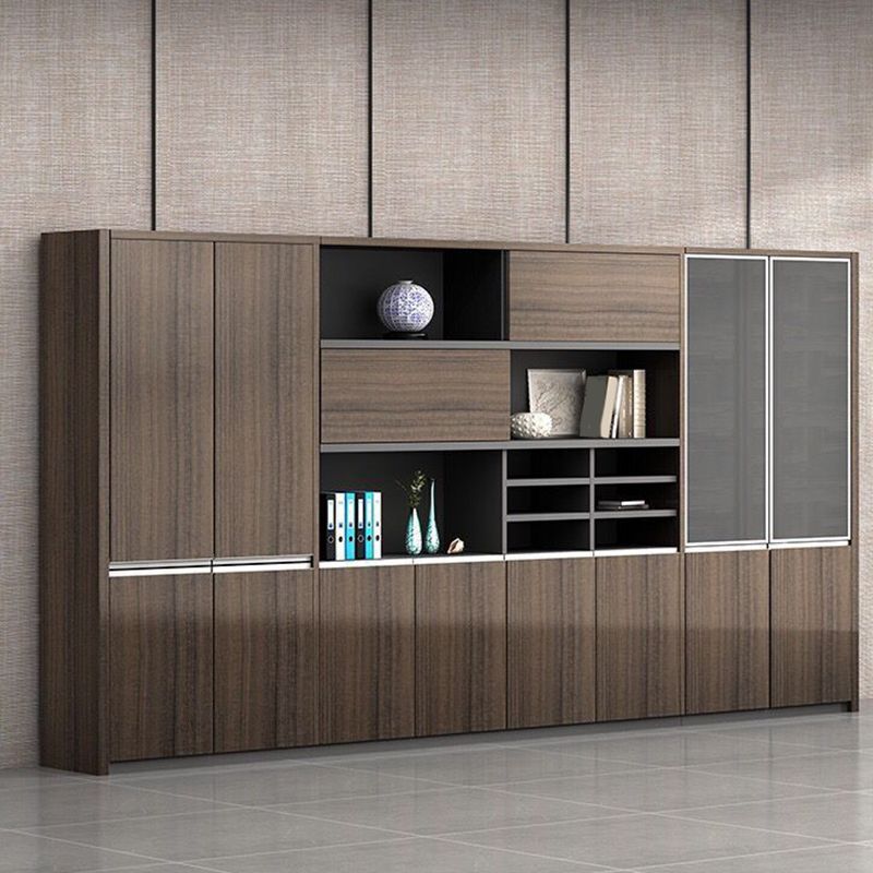 Contemporary File Cabinets Solid Wood Frame Vertical File Cabinet Office