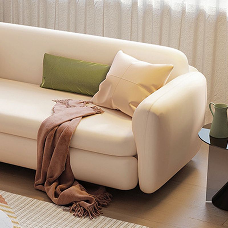 Recessed Arms Futon Sofa Bed Cushion Back Pillow Included Sleeper Sofa