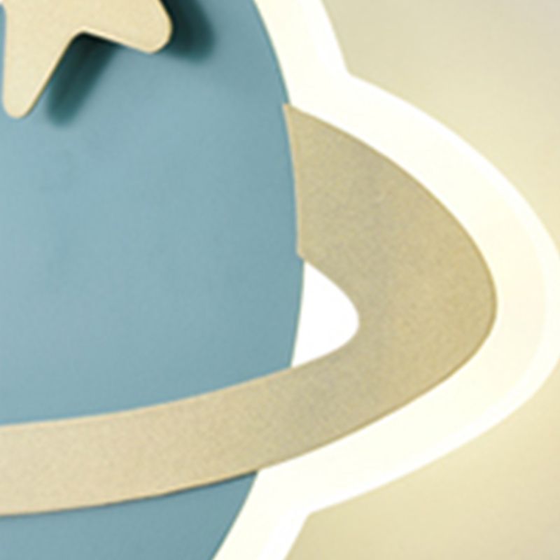 Lumo da parete moderno a parete creativa per la camera da letto per bambini