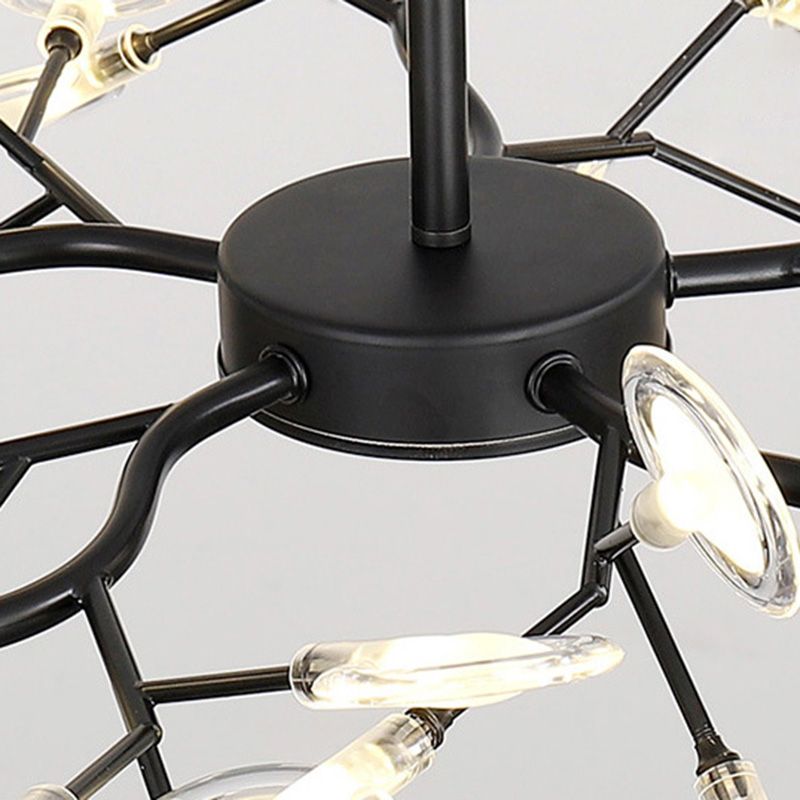 Spray Chandelier Light Fixtures Nordic Style Acrylic Pendant Light
