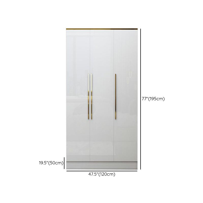 Wardrobe European Modern Simple Net Red Light Luxury Small Family Bedroom