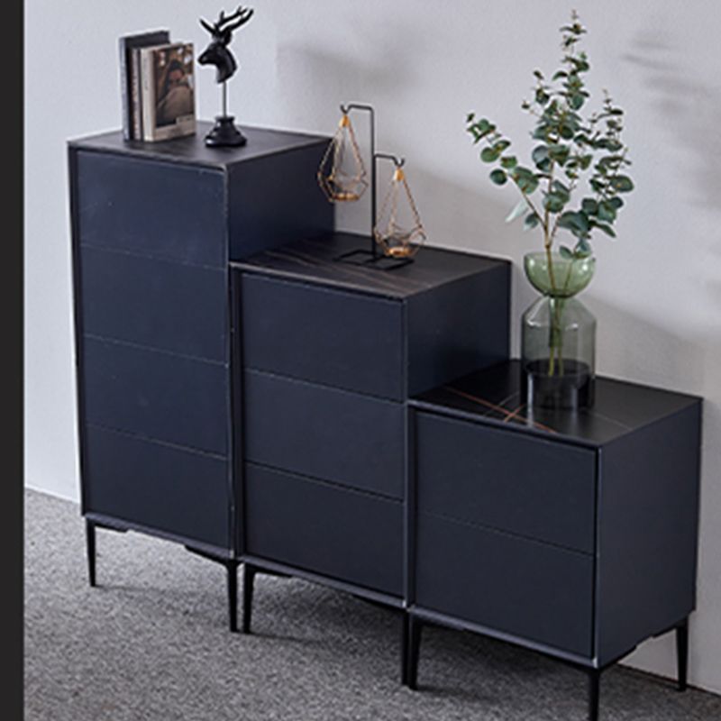 Bedroom Contemporary Storage Chest 16" Wide Chest with Drawers