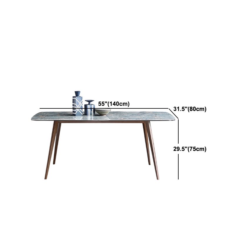 Modern Style Sintered Stone Top Dining Set 1/4/5/7 Pieces Dining Table with Chairs