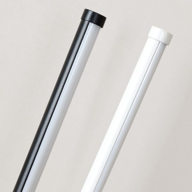 Modern Style Strip Shape Floor Lighting Metal 1 Light Floor Light for Bedside