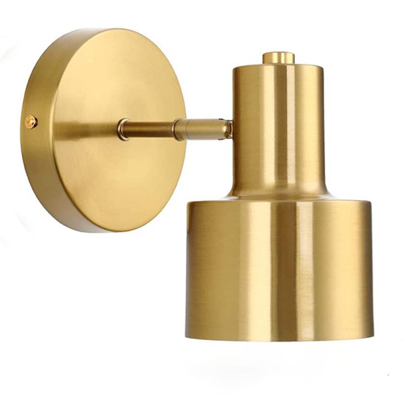 Metal 1-Light Wall Lighting Modern Style Geometric Shape Wall Mounted Light Fixture