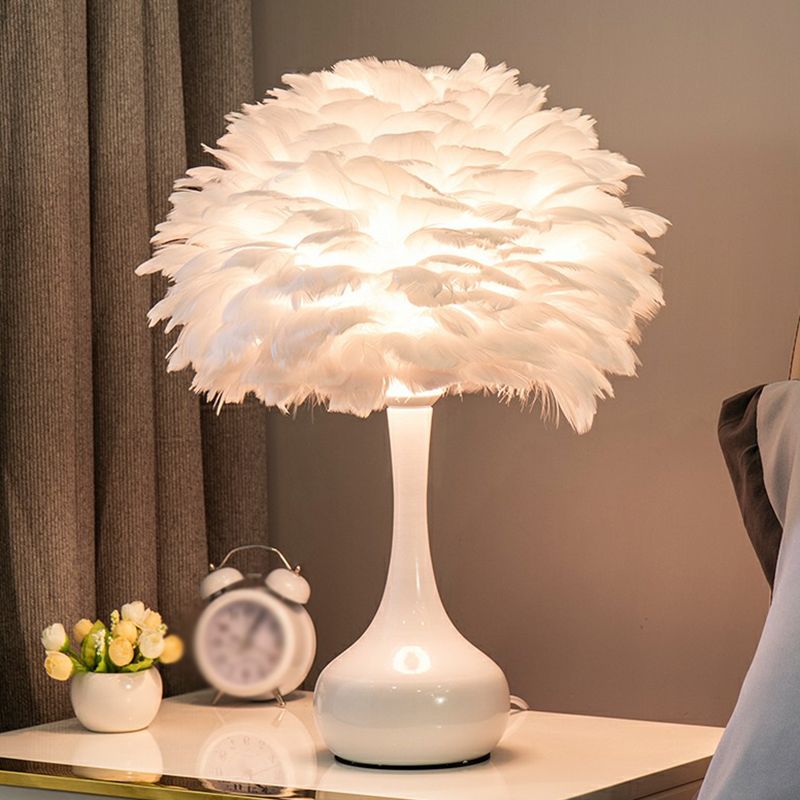 Éclairage de table nordique 1-Bulb Vase Vase Lampe Nordic 1-Bulb pour décoration de la chambre
