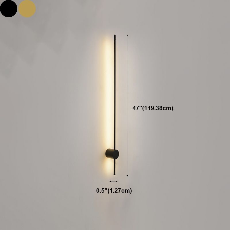 Linearer Schatten Metall Wandleuchter moderner Stil Multi -Leuchten Wandmontage Licht montiert
