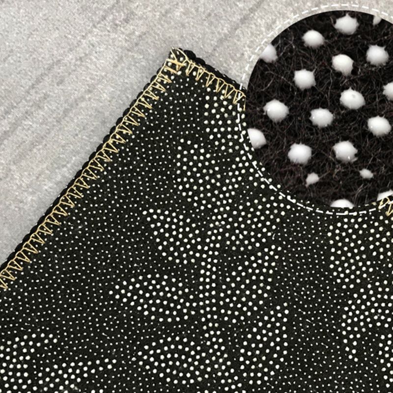 Tapis grume à l'orange léger mélange tapis moderne tapis de support non glipt pour la décoration intérieure