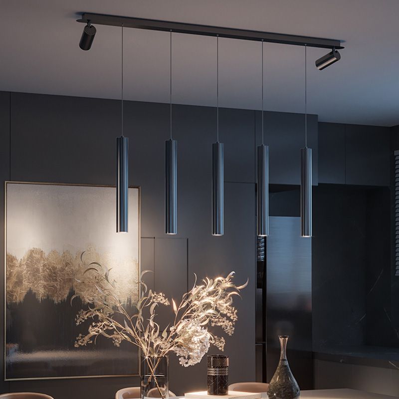 Luce cilindrica a LED LIGHTRA 360 ° Spotlight Resign Resign moderno Minimalismo Funzione illuminazione metallica