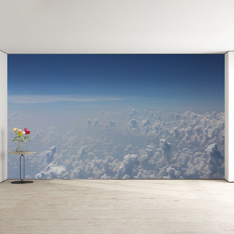 Cloudscape Stain-Proof Wall Art for Home, Customer Size, Waterproofing