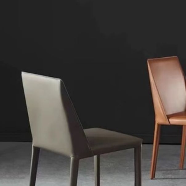 Modern Faux Leather Dining and Accent Chairs for Dining Room